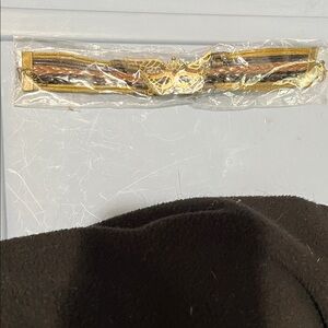 Elegant Gold and Brown Women's Bracelet